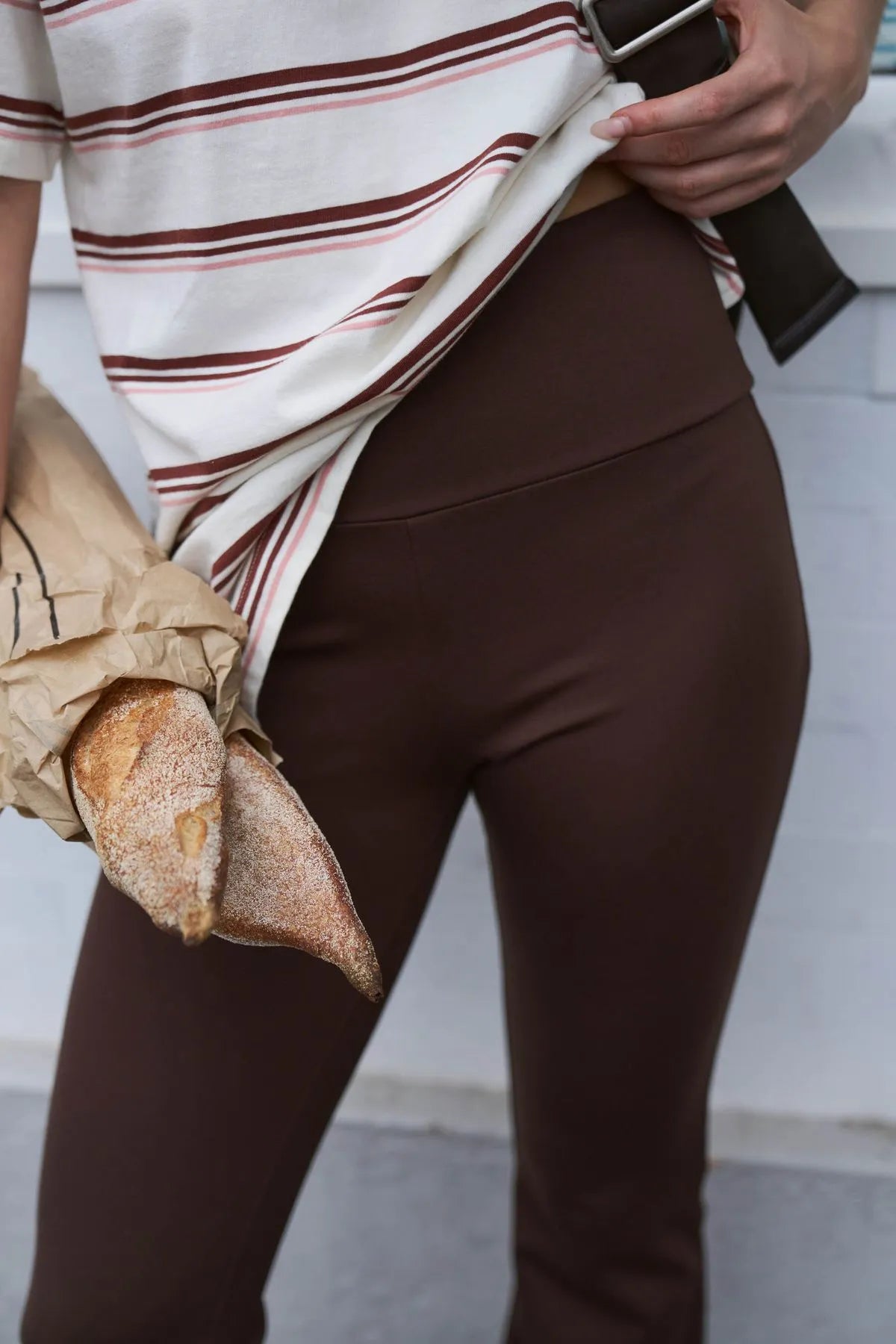Ponte Bootleg Pants - Chocolate