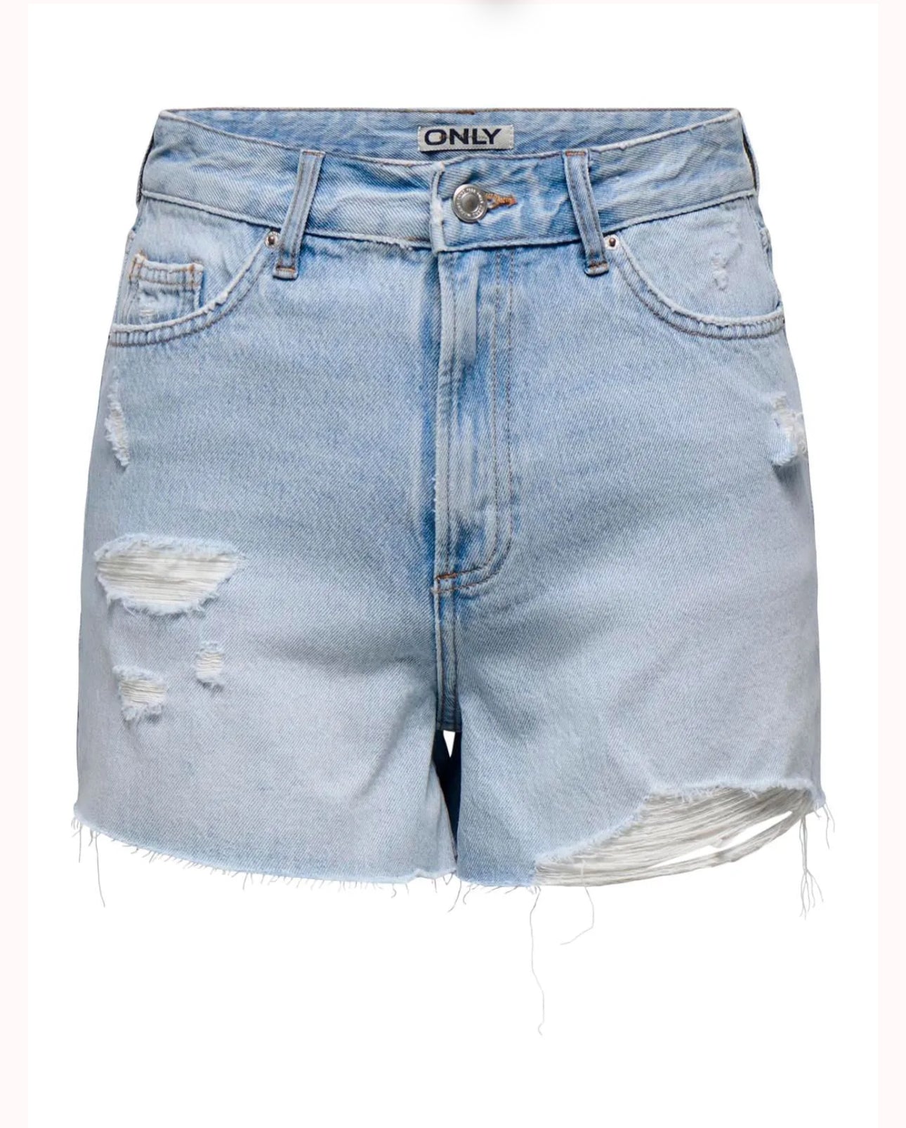 ONLGABI SHORTS - LIGHT BLUE DENIM