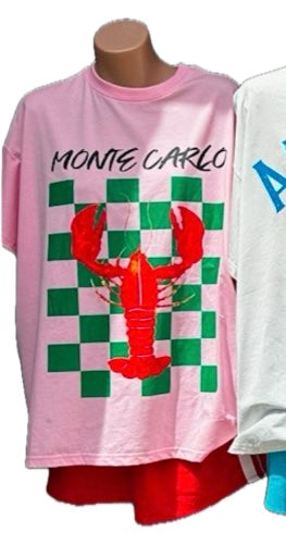 Ivy By Frankie Tee Shirt & Shorts Set - Monte Carlo Lobster
