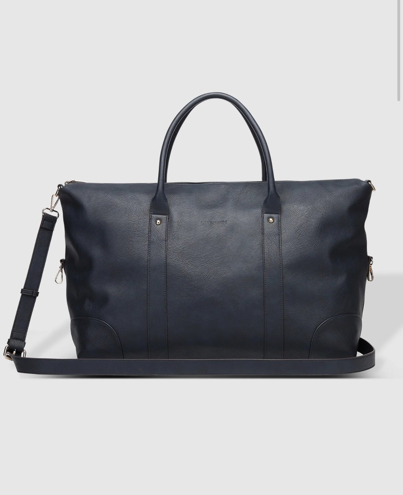 Alexis Tyler Weekender Travel Bag - Navy | LOUENHIDE