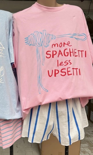 Ivy Tee Shirt & Shorts Set - More Spaghetti Less Upsetti | By Frankie
