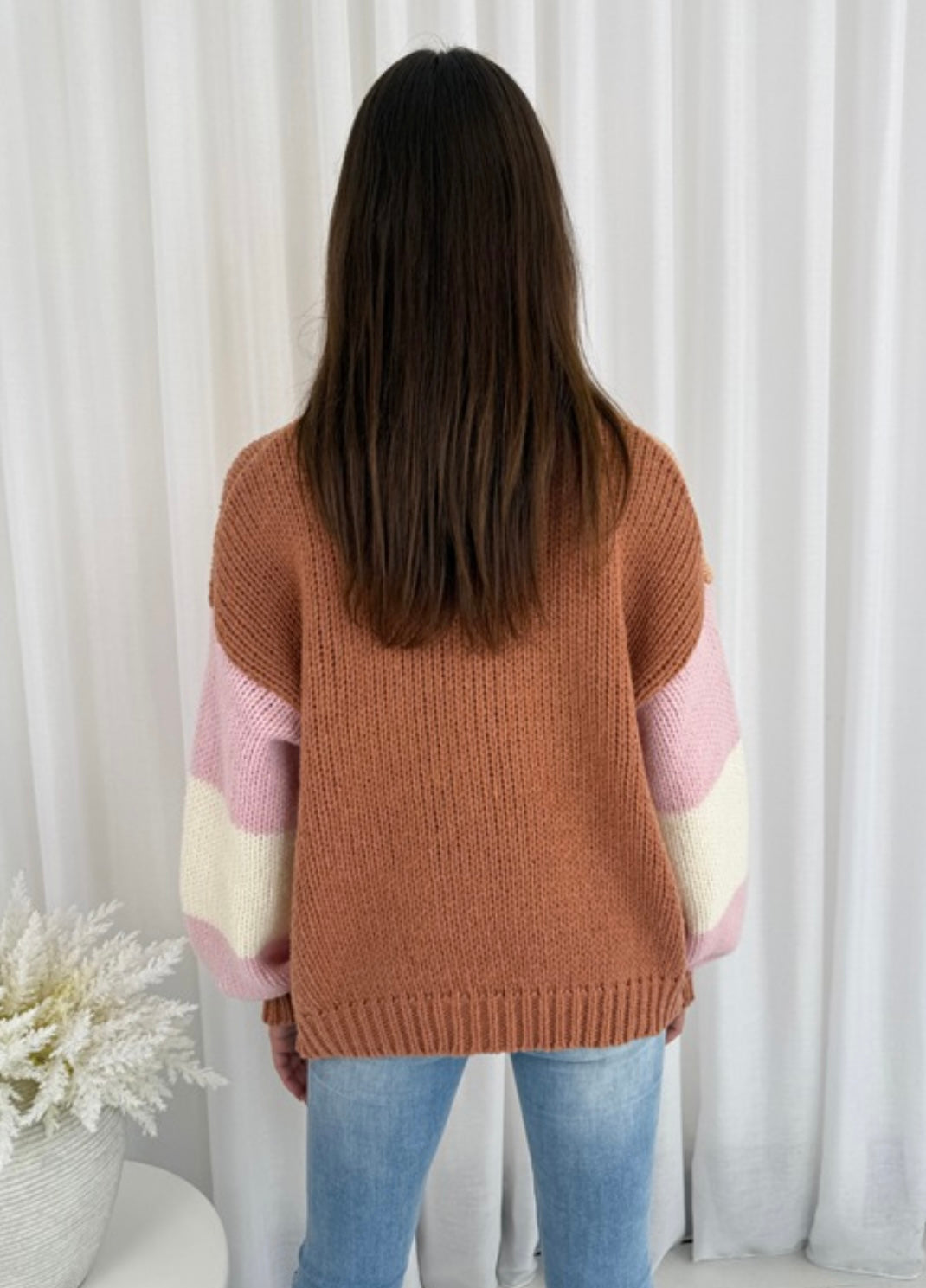 Zara Knit Jumper - Neapolitan