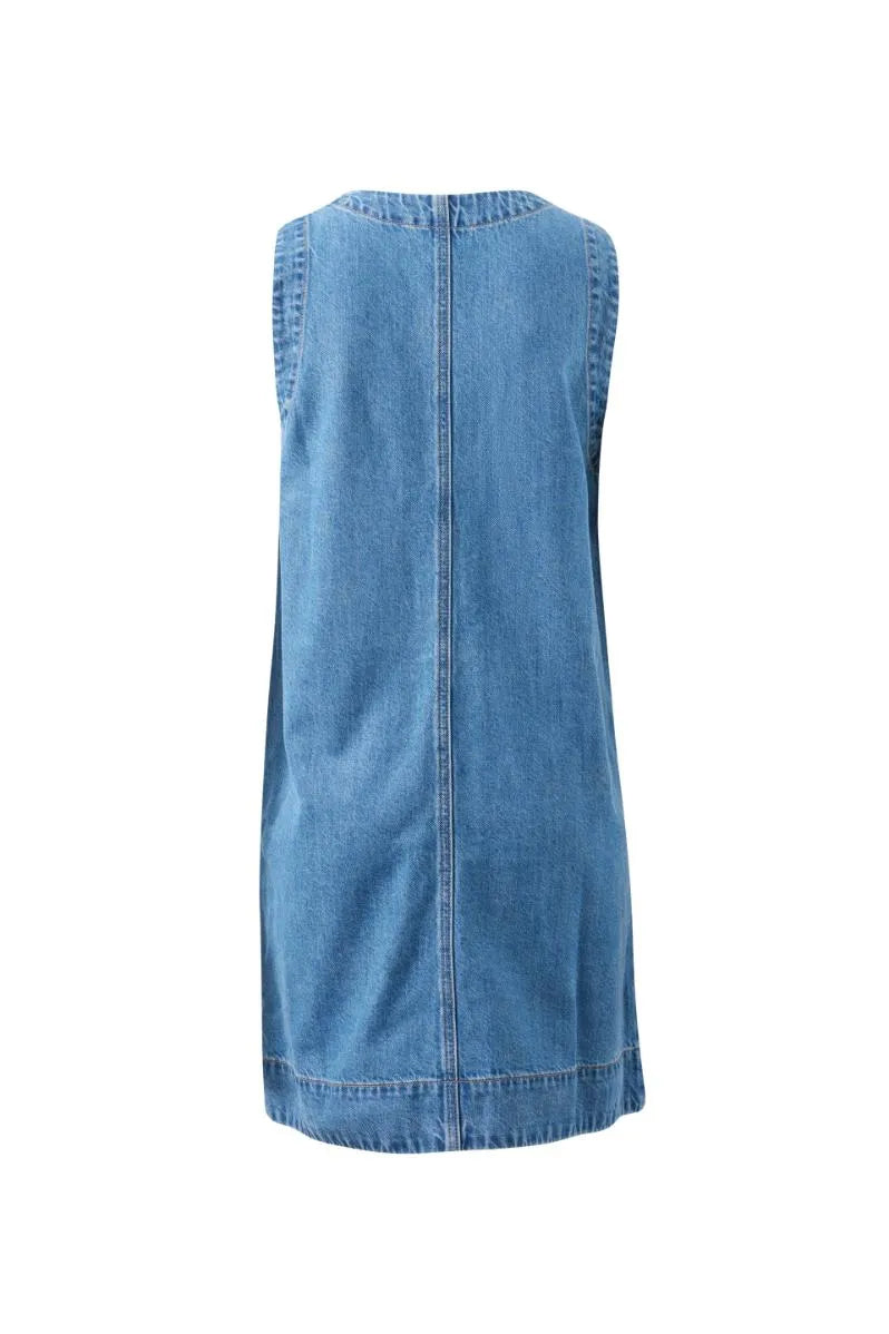 Suki Shift Denim Dress - Fresh Indigo | Ceres Life