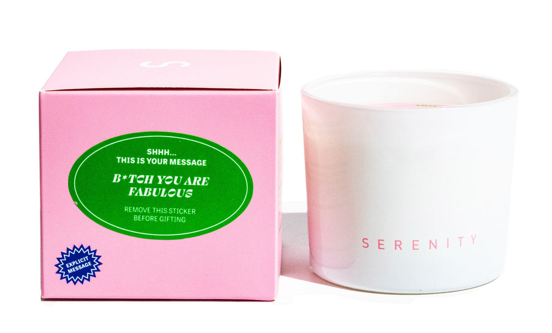SMOKED VANILLA & TUBEROSE HIDDEN MESSAGE - 250G CANDLE