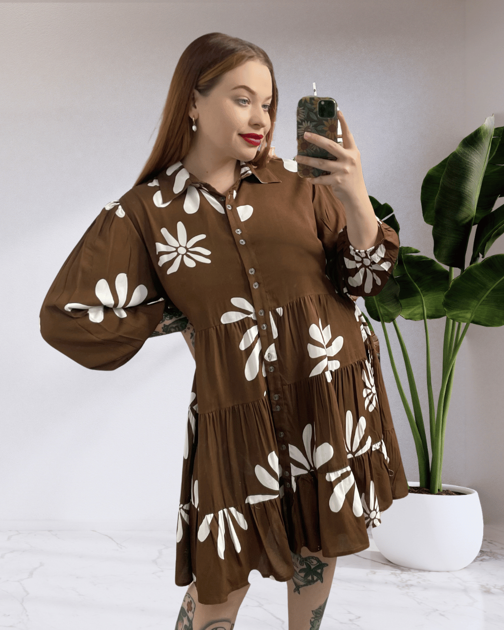 Joop and Gypsy Boho Mini Dress Daisy