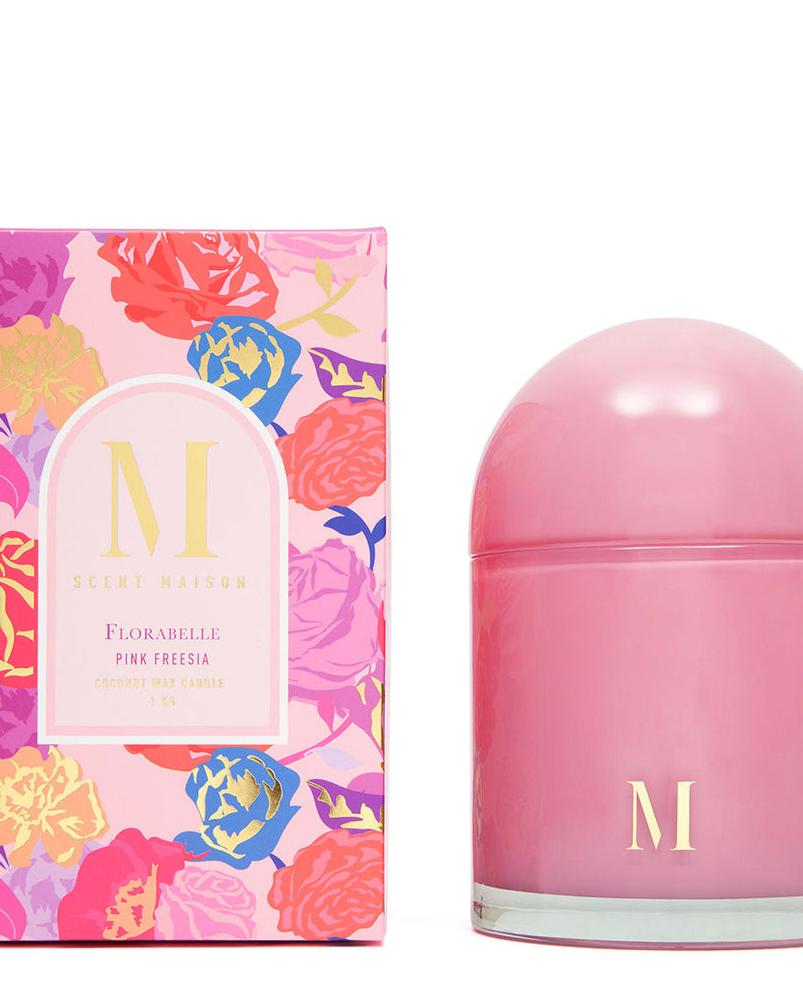 Scent Maison Pink Freesia Candle - 1000G