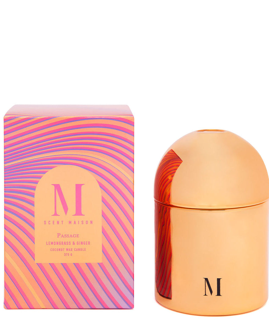 Scent Maison Lemongrass & Ginger Candle - 375G