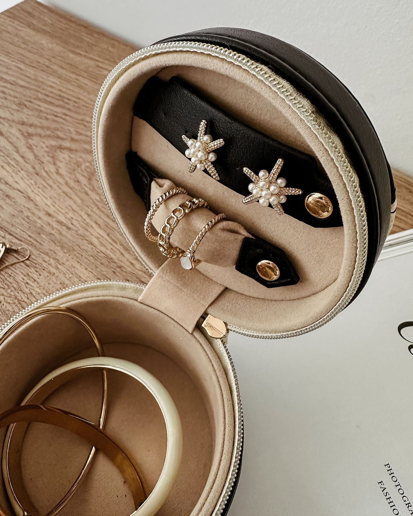 Loz Canvas Jewellery Box | LOUENHIDE