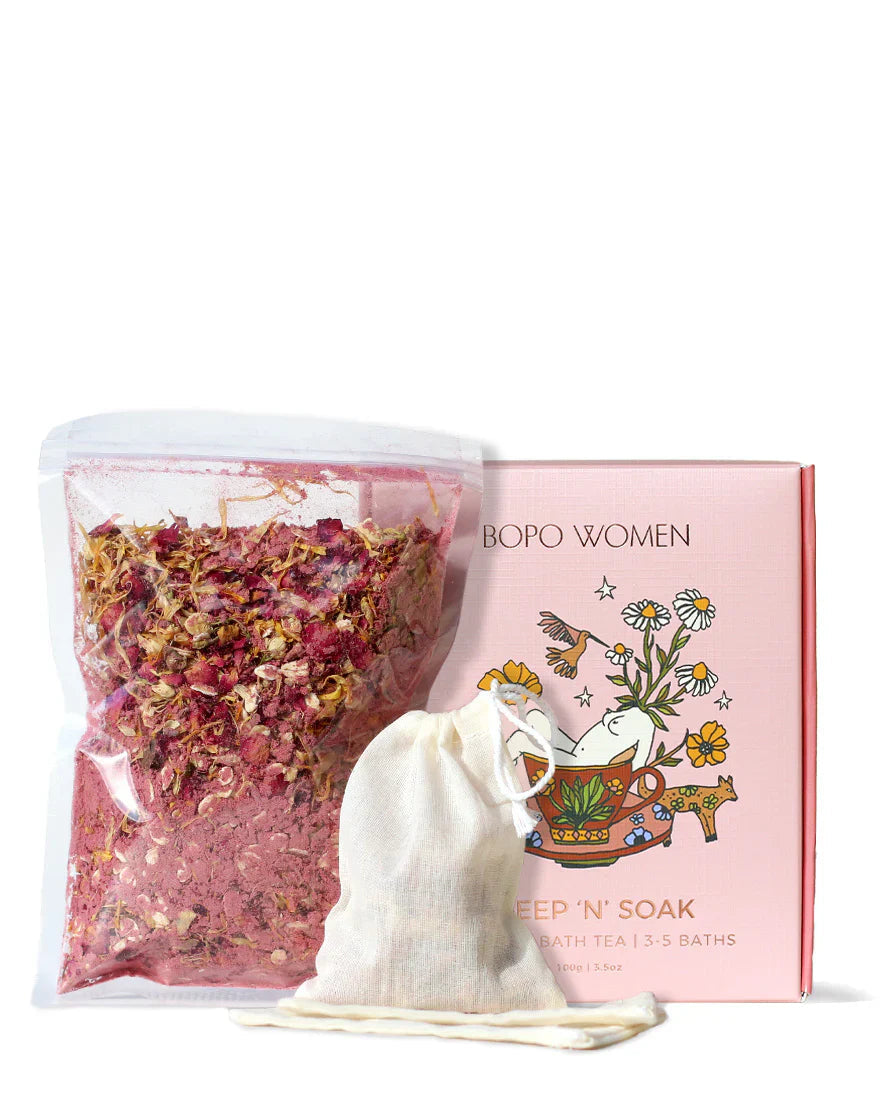 Blushing Bath Tea - Steep n Soak - 120g | BOPO
