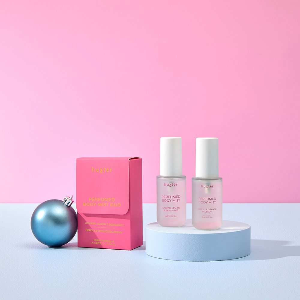 Perfumed Body Mist Duo - 2 x 30ml bottles | HUXTER