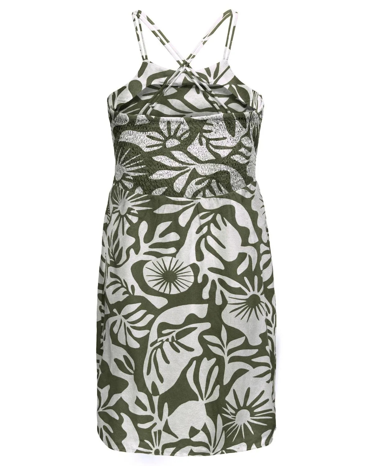 ONLJAKIRI Linen Mini Dress - Khaki