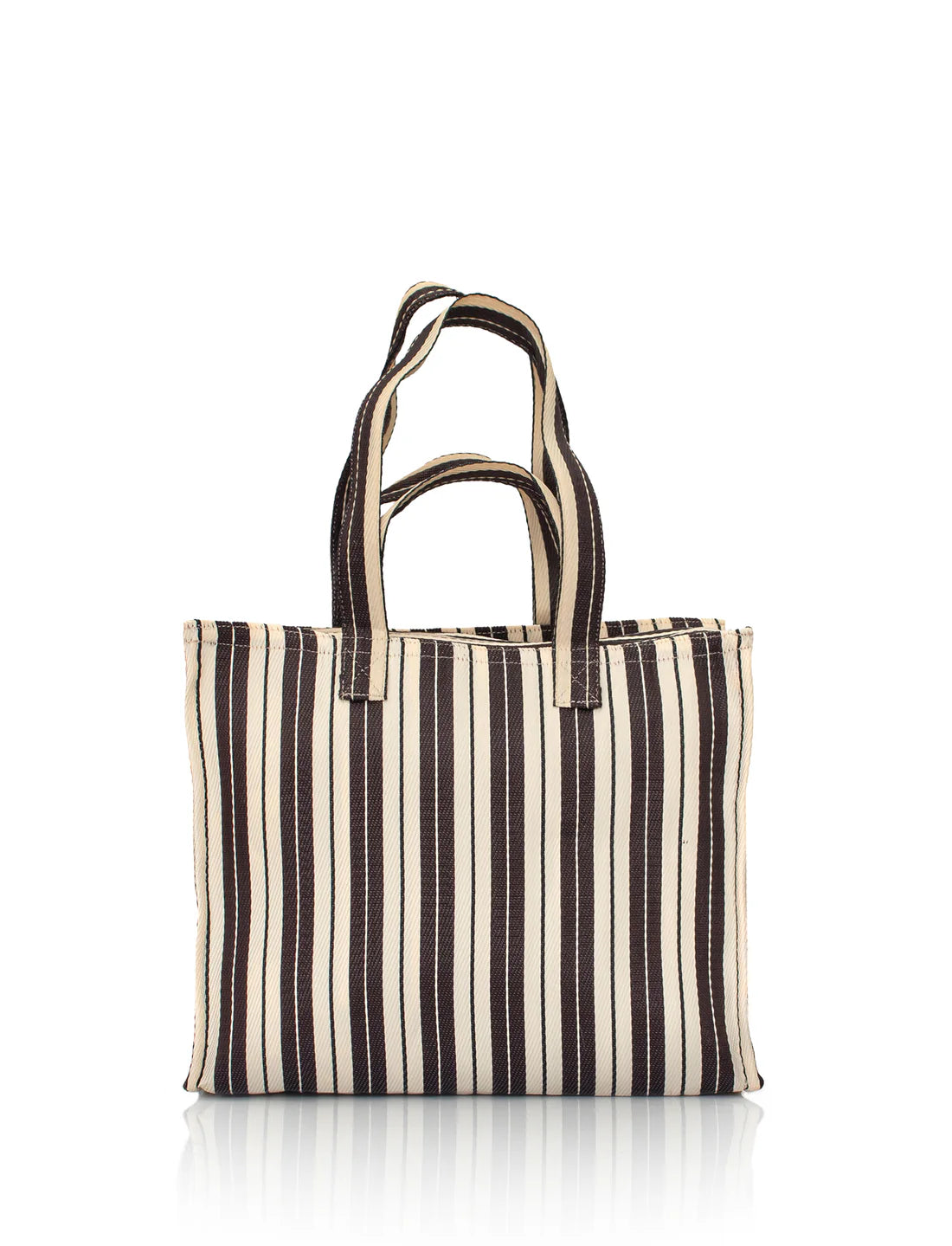 Marché Bag - Home Brown Stripe