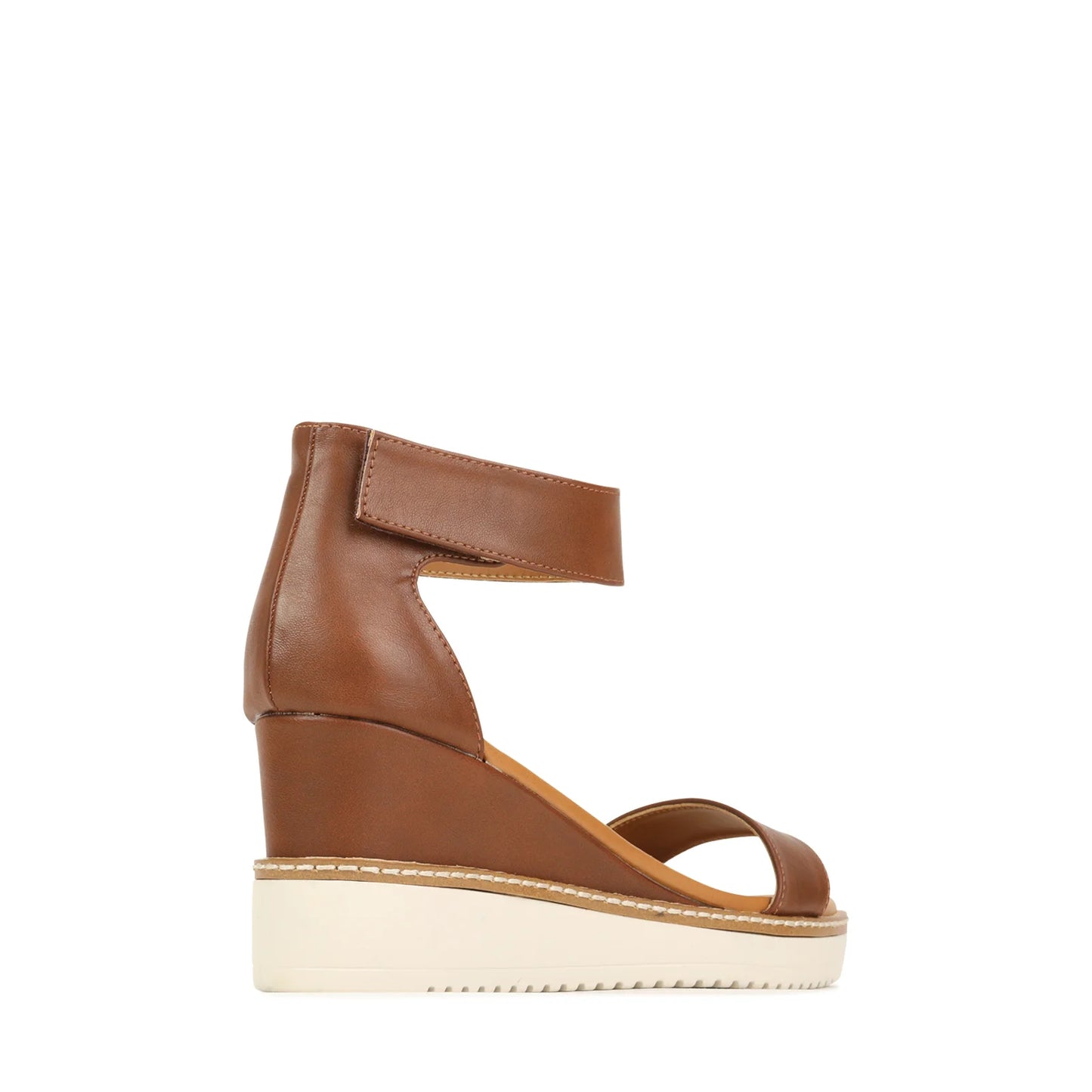 TWEET WEDGE PU SHOES BY LOS CABOS - Coco Brown