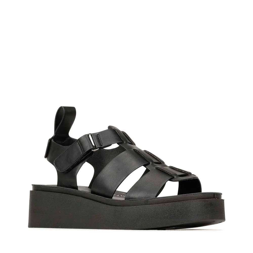 PASIS SANDAL SHOES BLACK | LOS CABOS