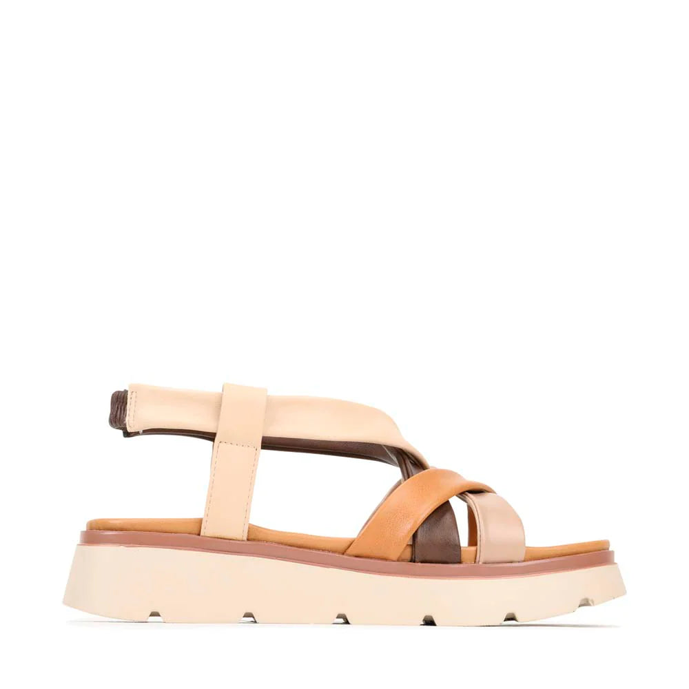 FETTUCCINE SANDAL BEIGE-MULTI PU | LOS CABOS