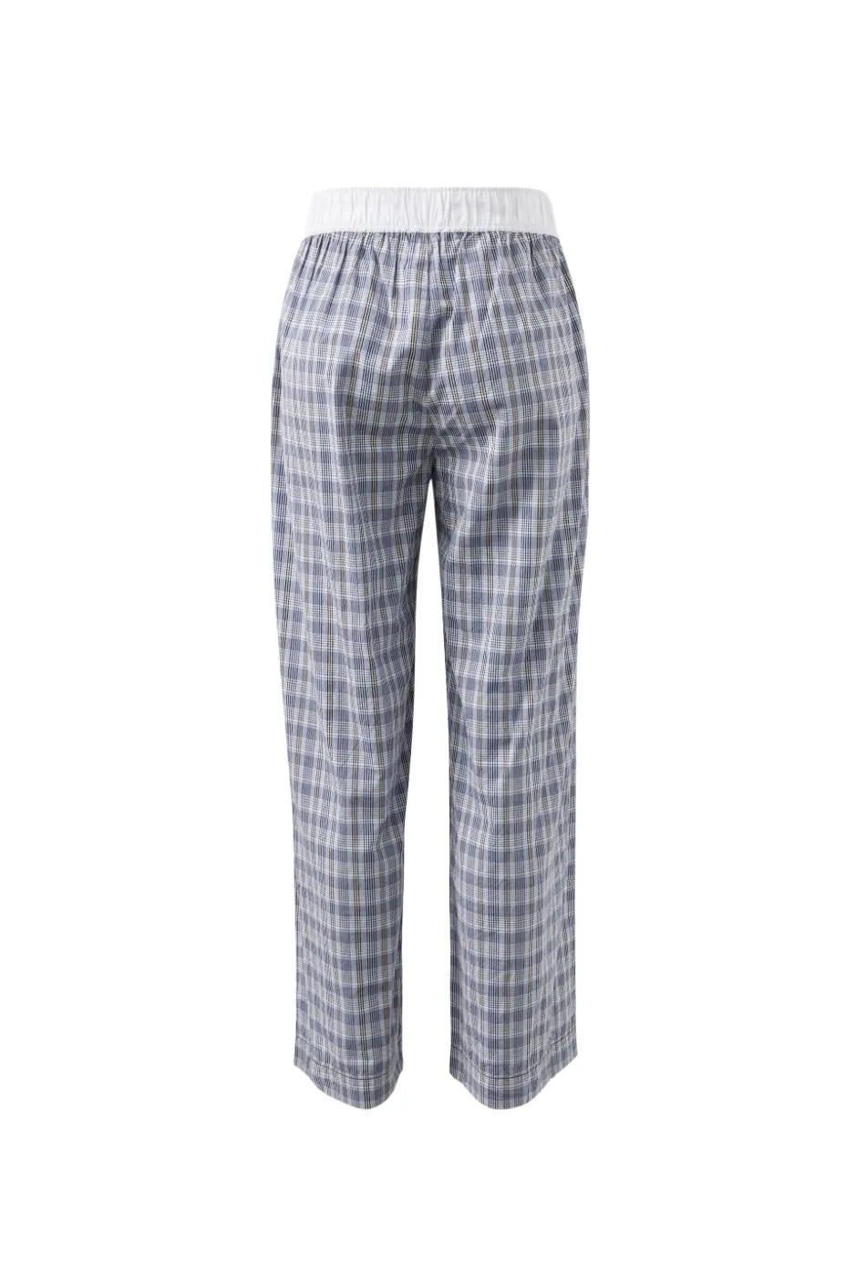 The Lounge Pant - blue chocolate check | Ceres Life