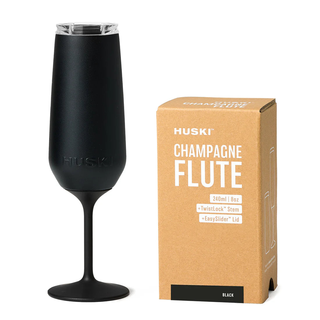 Champagne Flute 240ml Detachable Stem | Huski