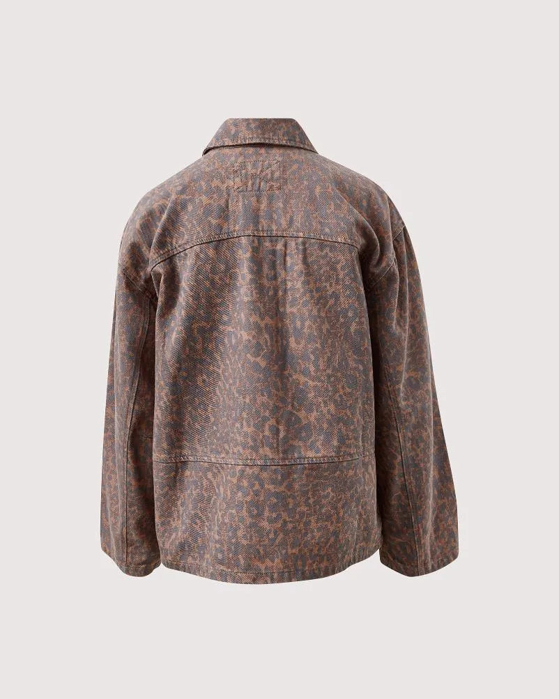 Ziggy Shacket - Leopard
