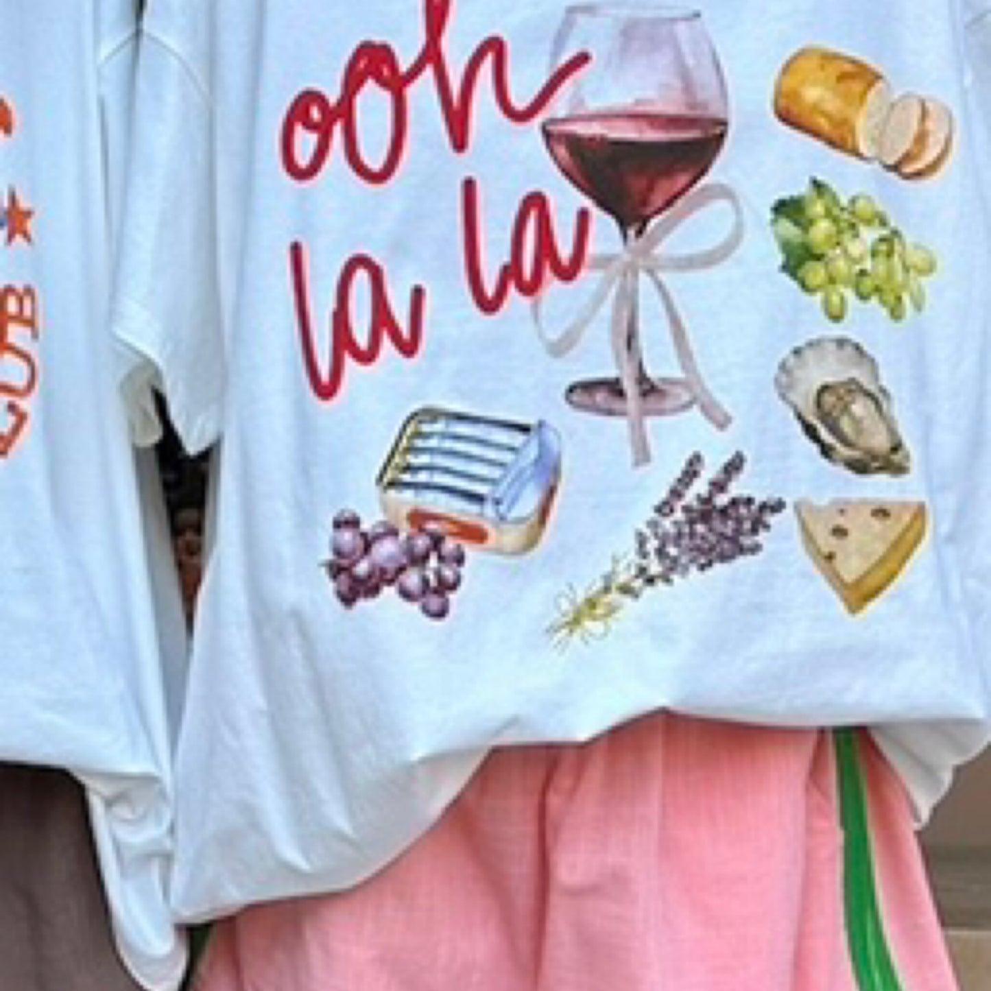 Ivy Tee Shirt & Shorts Set - Oh La La | By Frankie