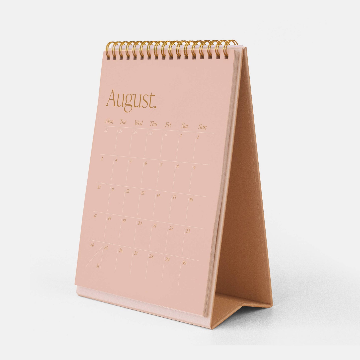 Fox & Fallow - 2026 Minimal Desk Calendar