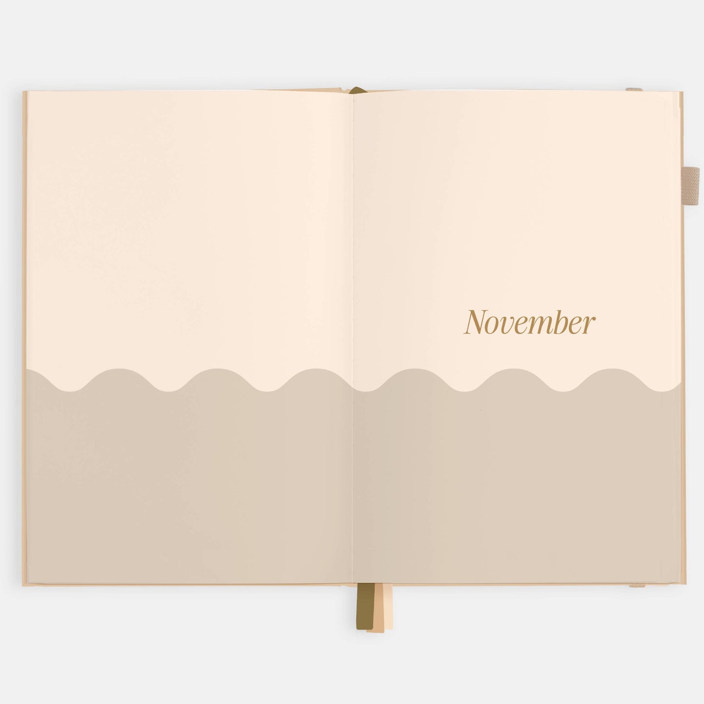 Fox & Fallow - 2026 Taupe A5 Horizontal Planner