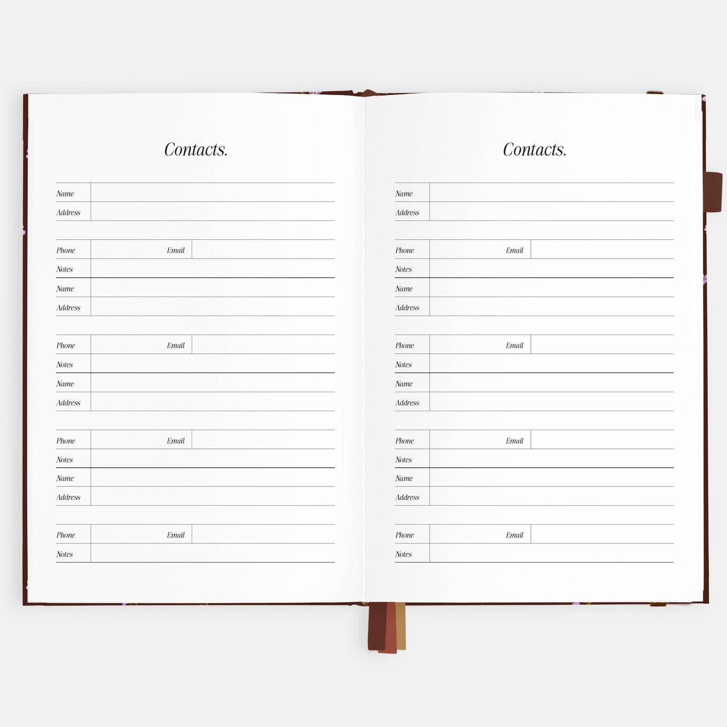 Fox & Fallow - 2026 Wisteria A5 Vertical Planner