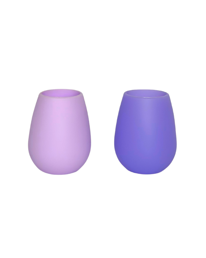 Porter Green - Tanzanite + Amethyst | Fegg | Silicone Unbreakable Glasses