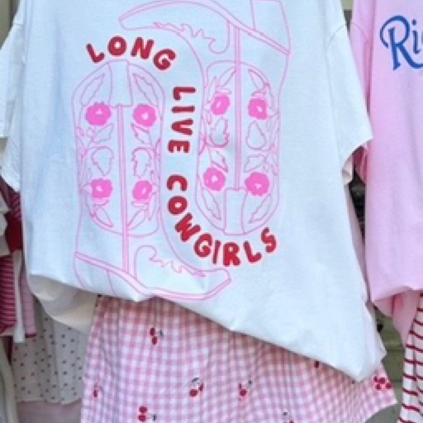 Ivy Tee Shirt & Shorts Set - Long Live Cowgirls | By Frankie