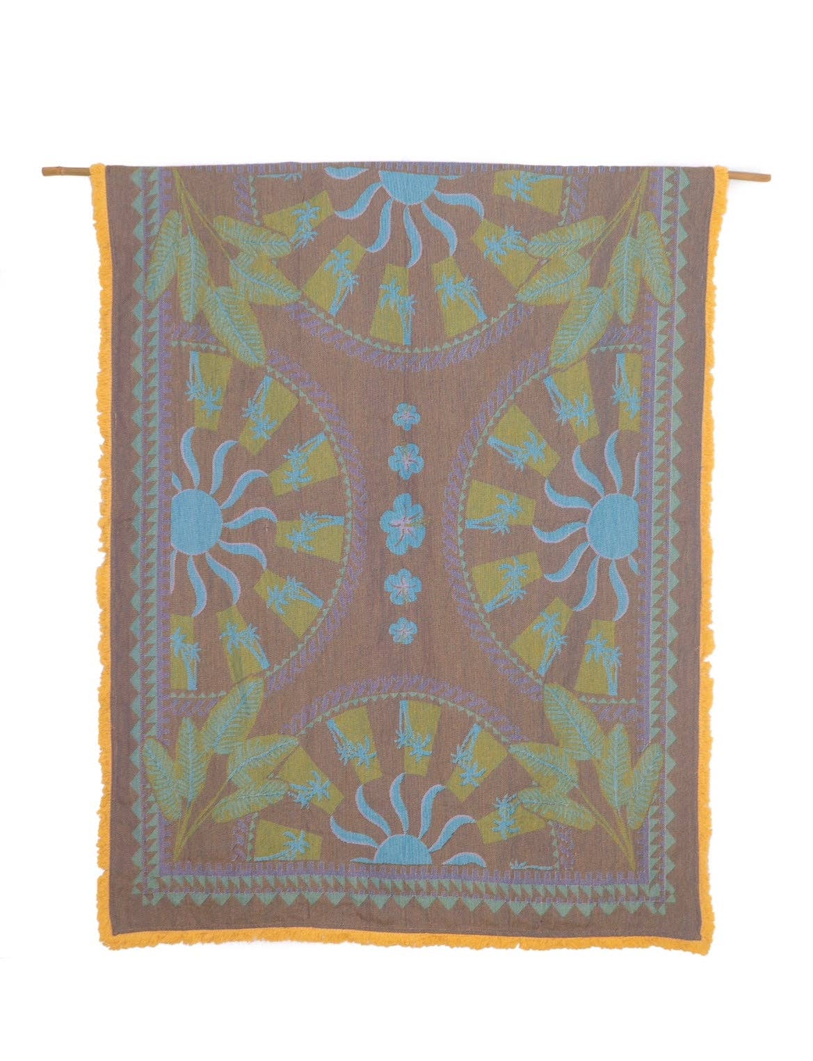 Sunni Scenes - Soli - Picnic Beach Throw Rug - XL