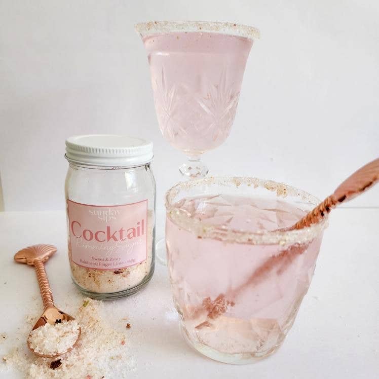 Finger Lime/Sugar | Sunday Sips