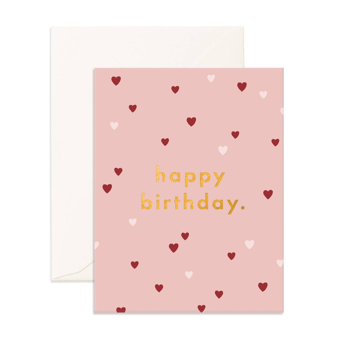 Fox & Fallow - Birthday Little Hearts Greeting Card