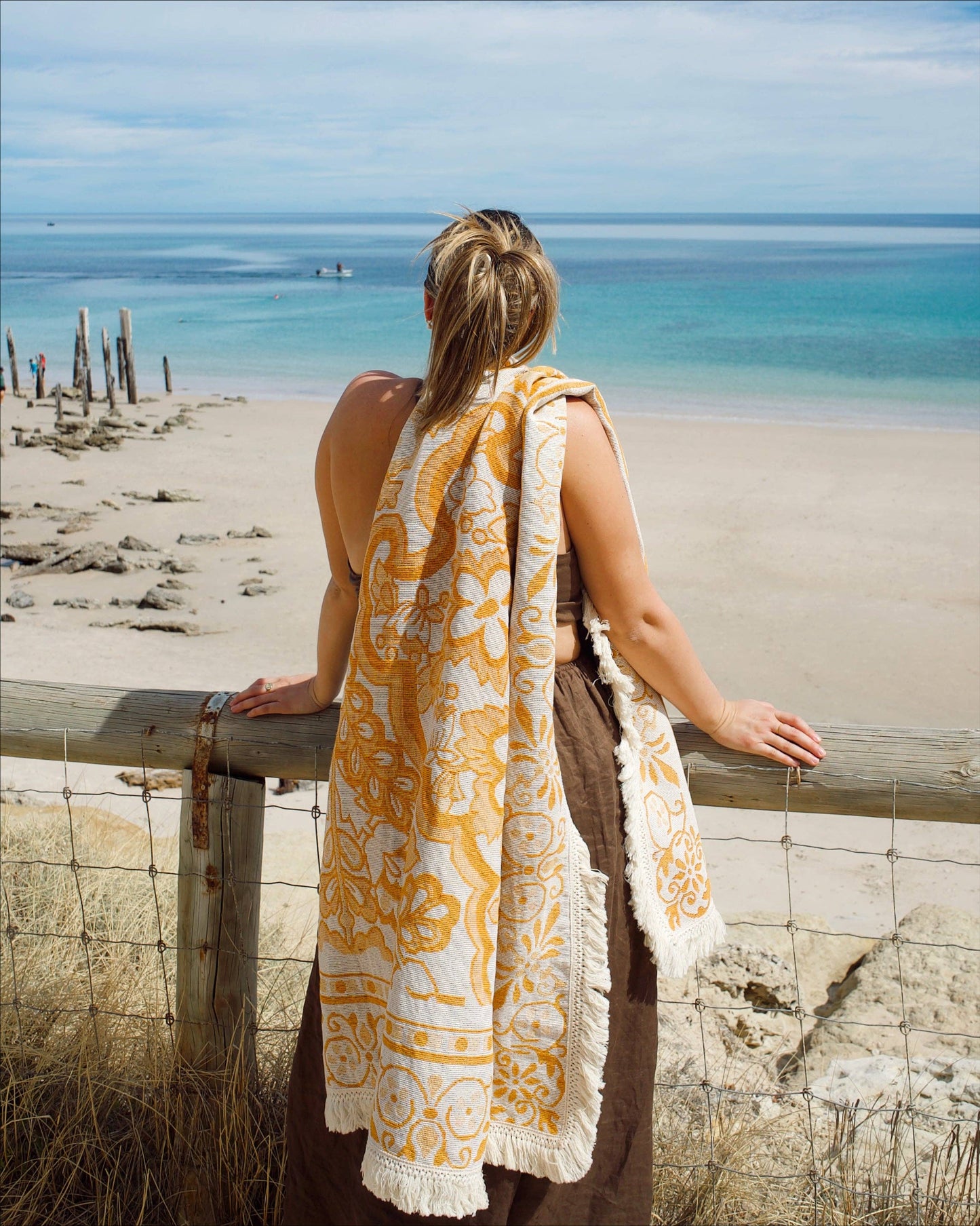 Sunni Scenes - Sunset - Picnic Beach Throw Rug - XL