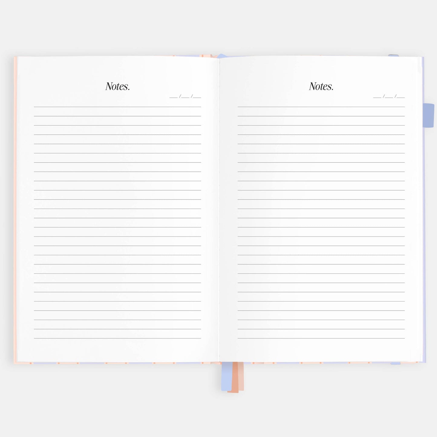 Fox & Fallow - 2026 Powder Stripe A5 Academic Vertical Planner