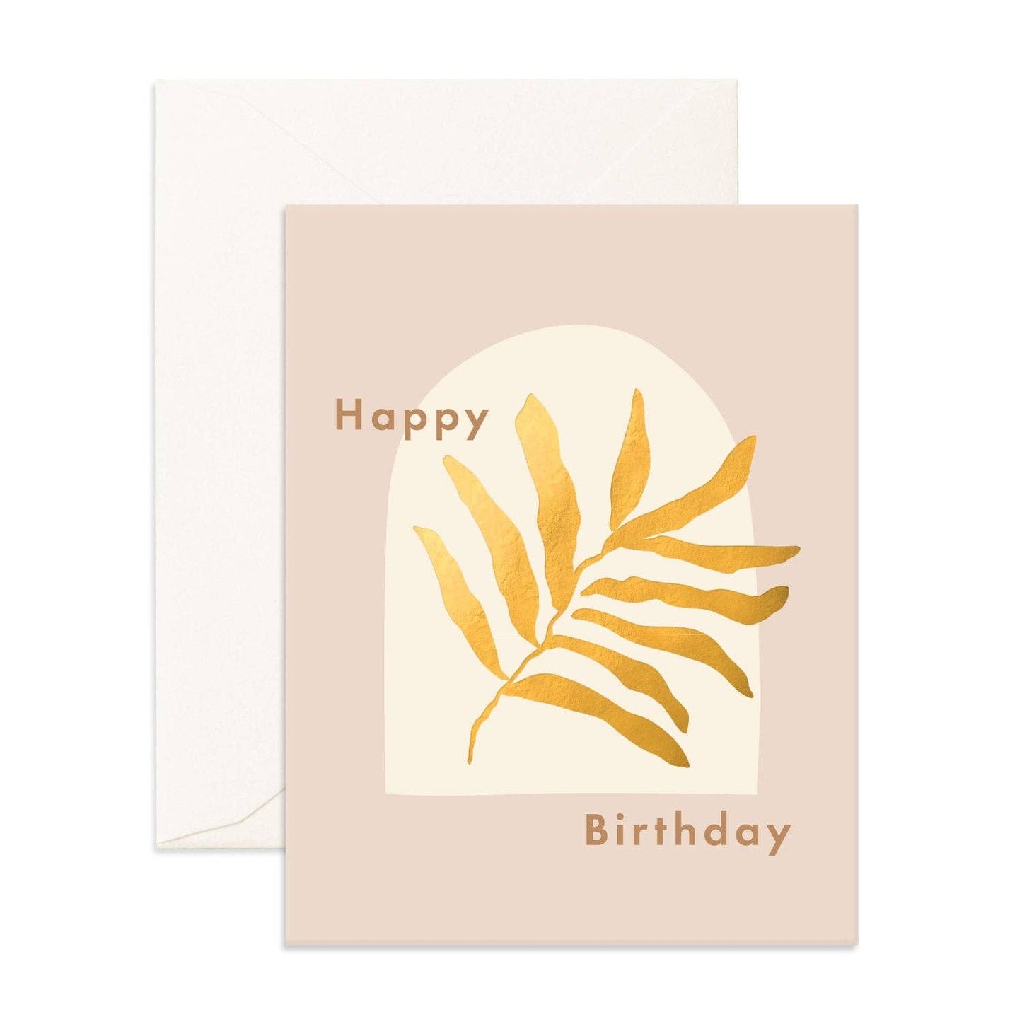 Fox & Fallow - Birthday Frond Greeting Card