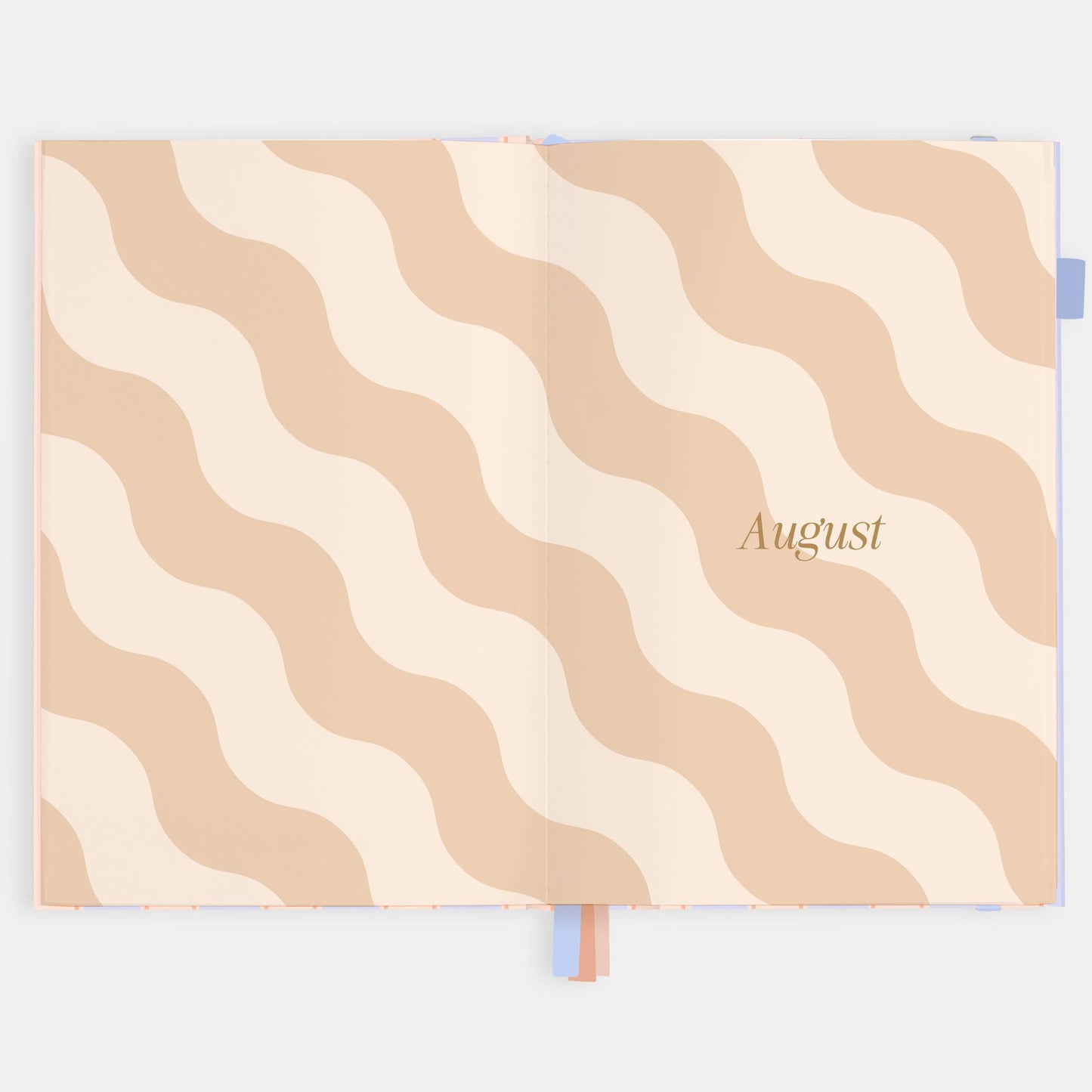 Fox & Fallow - 2026 Powder Stripe A5 Academic Vertical Planner
