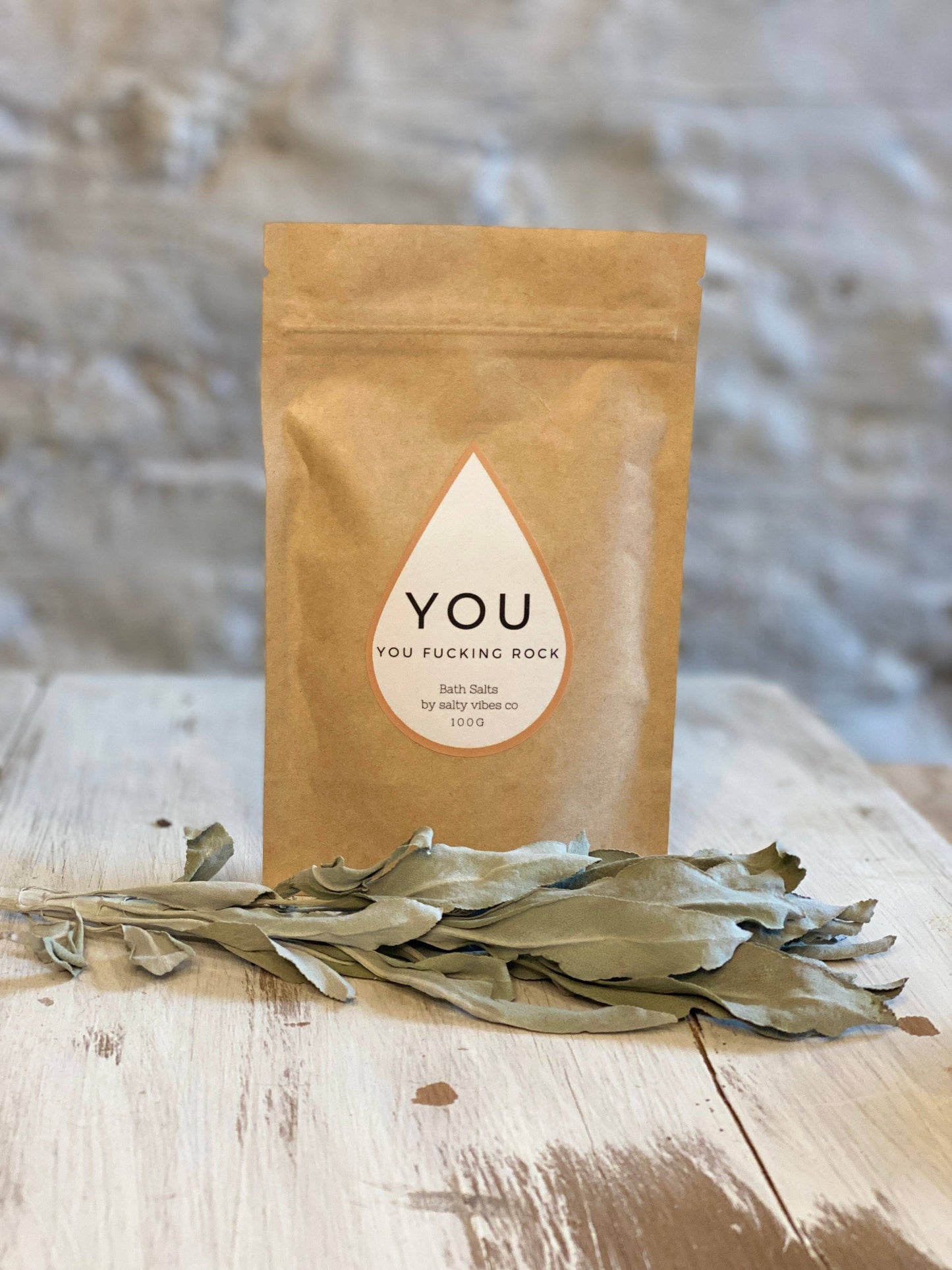 Salty Vibes Co - YOU (fucking rock) bath salts