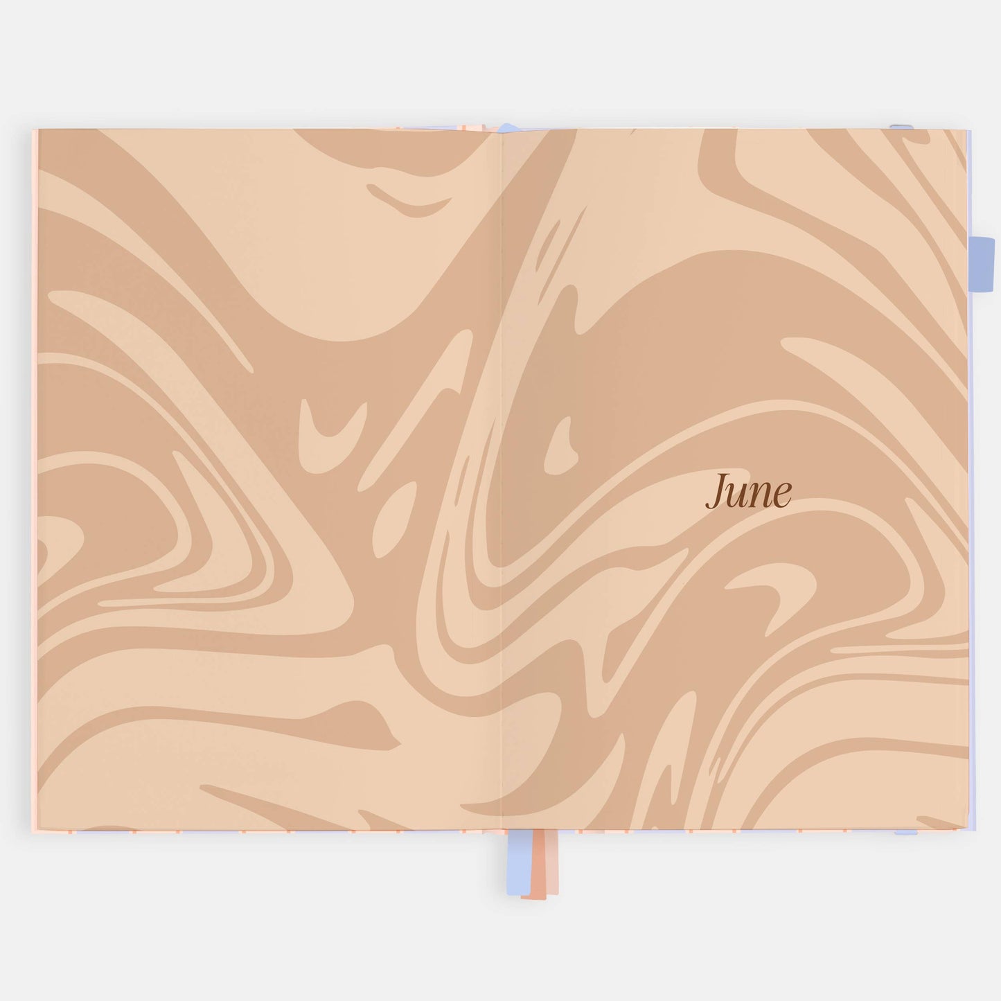 Fox & Fallow - 2026 Powder Stripe A5 Academic Vertical Planner
