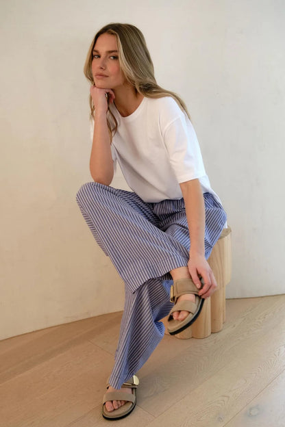 Stevie Slouchy Tee - White
