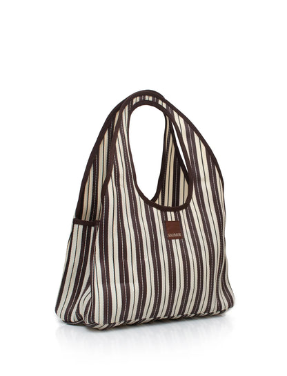 Soleil Shoulder Bag - Stripe | Eau Bags