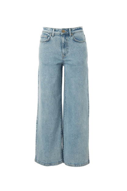 Evie Wide Leg Jean - Vintage Blue