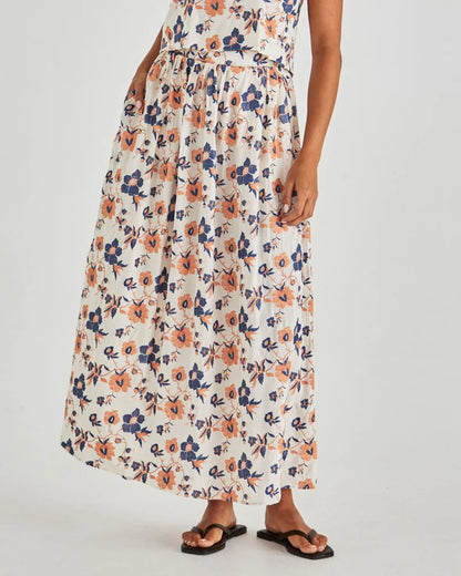 Luca Maxi Skirt - Floral Embroidery