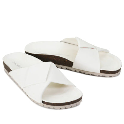 VERONIC Los Cabos Slides Shoes - White