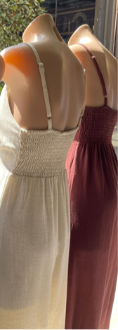 Karen Hardware Maxi Dress - Brown