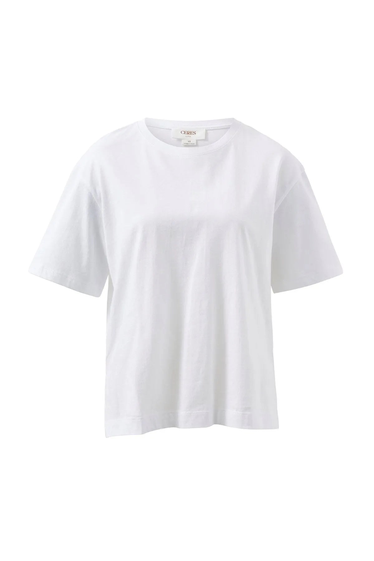 Stevie Slouchy Tee - White