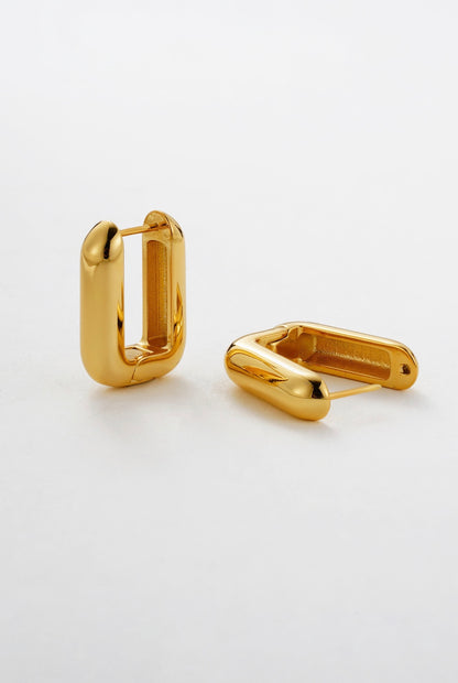 Eden Hoop Earrings - Gold