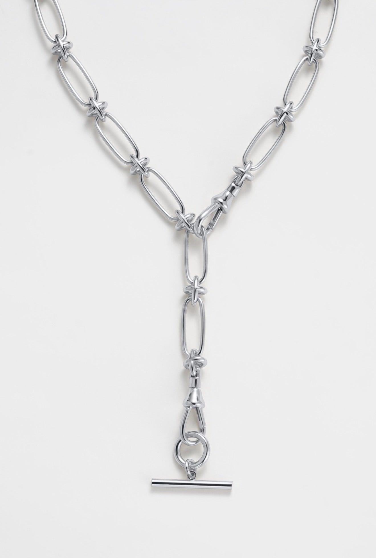 Lucia Necklace - Silver