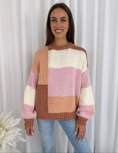 Zara Knit Jumper - Neapolitan