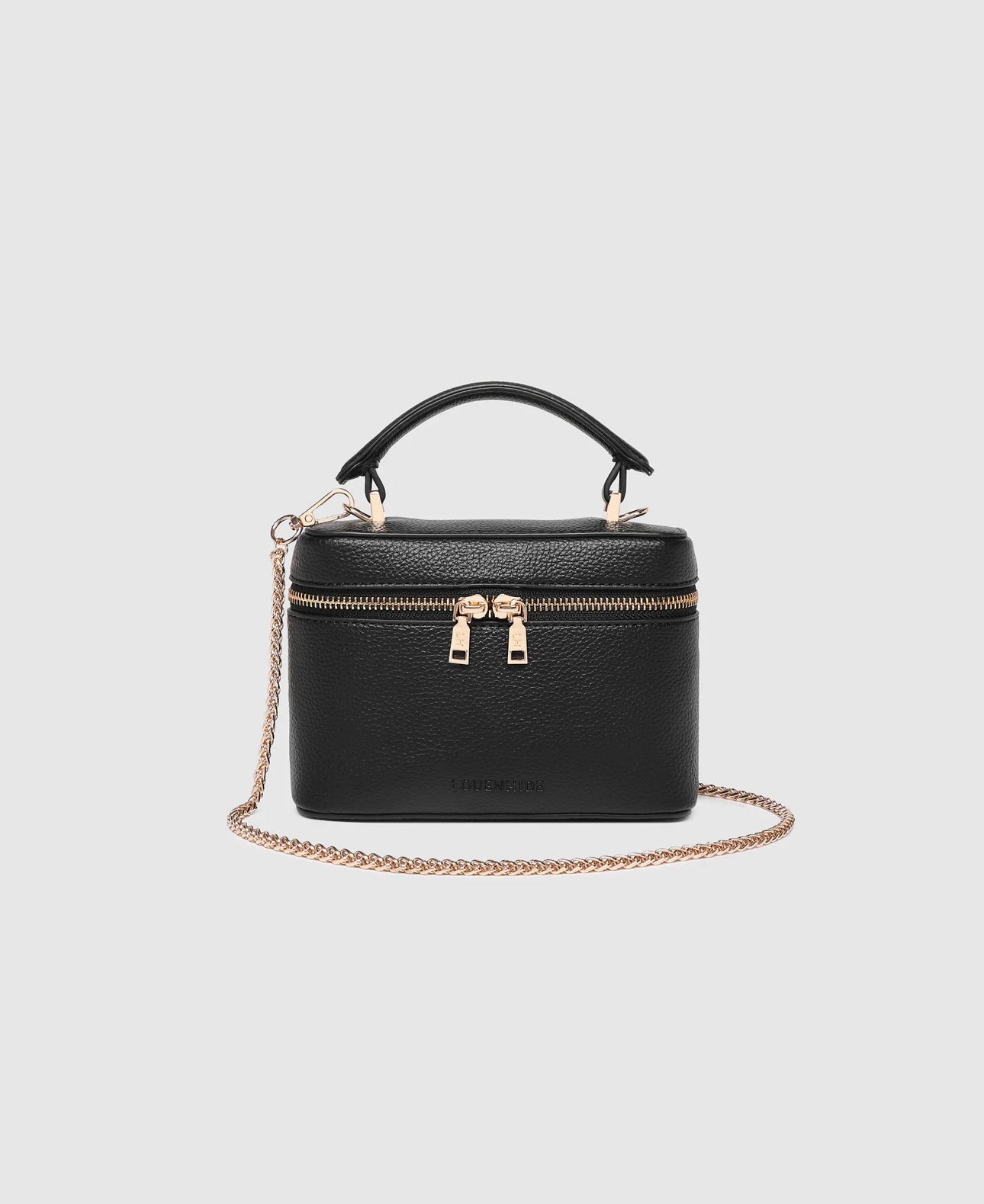 Palma Crossbody Bag - Black | LOUENHIDE