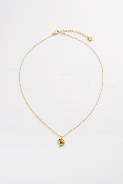 Shelly Shell Necklace - Gold