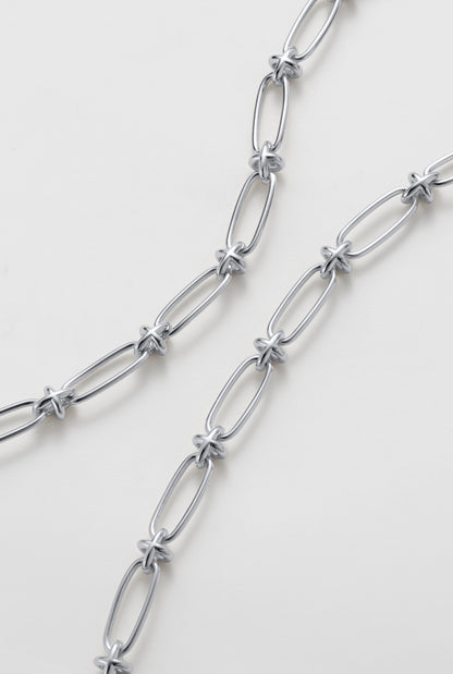 Lucia Necklace - Silver